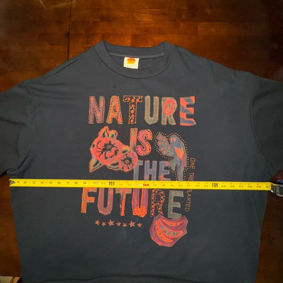 Farm Rio Nature is the Future Oversized Sweatshirts Size XL - Picture 3 of 3